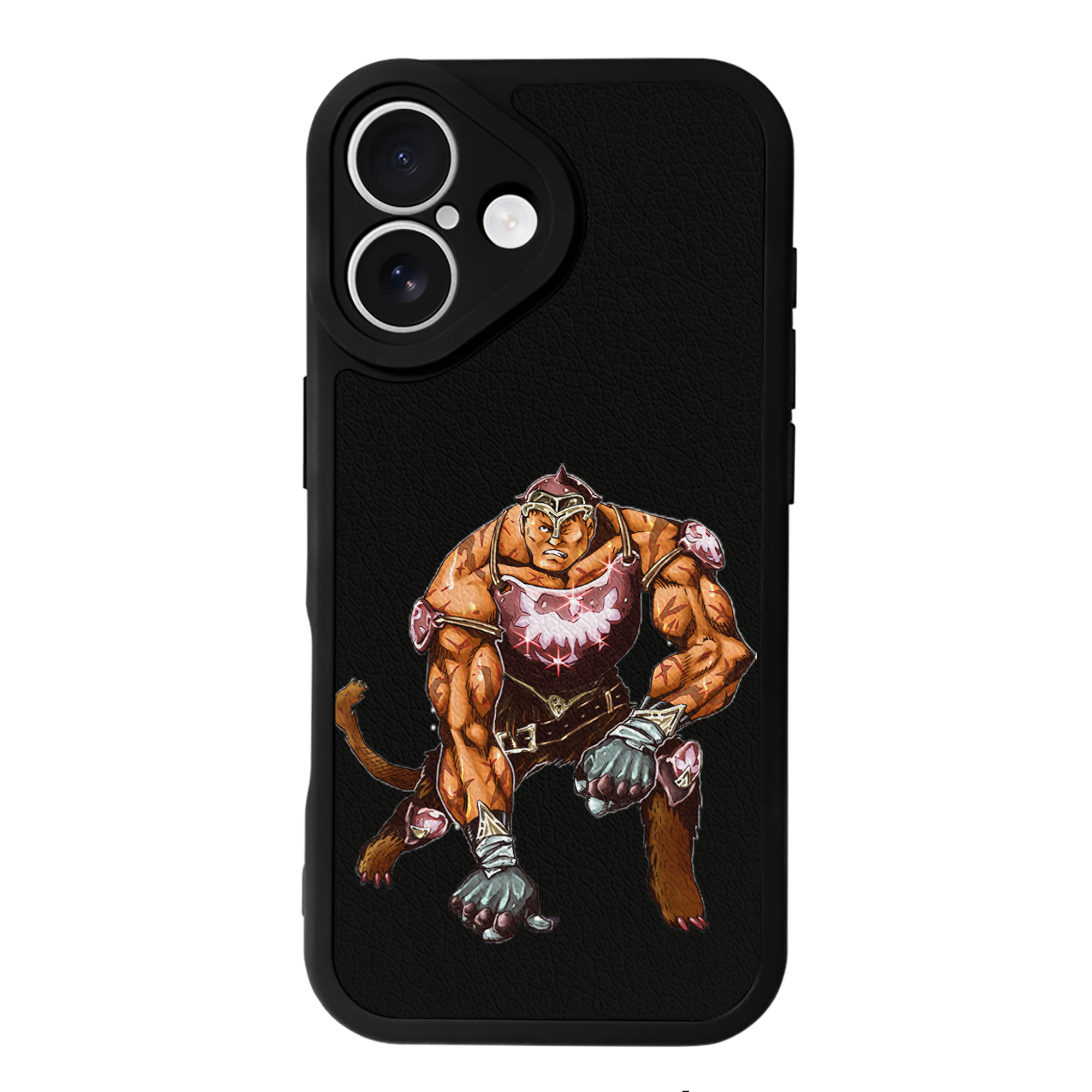 （画像用） 遊☆戯☆王 Yu-Gi-Oh! 【iPhone 16シリーズ対応】シリコンスマホケース（レザー調） 材質：シリコン